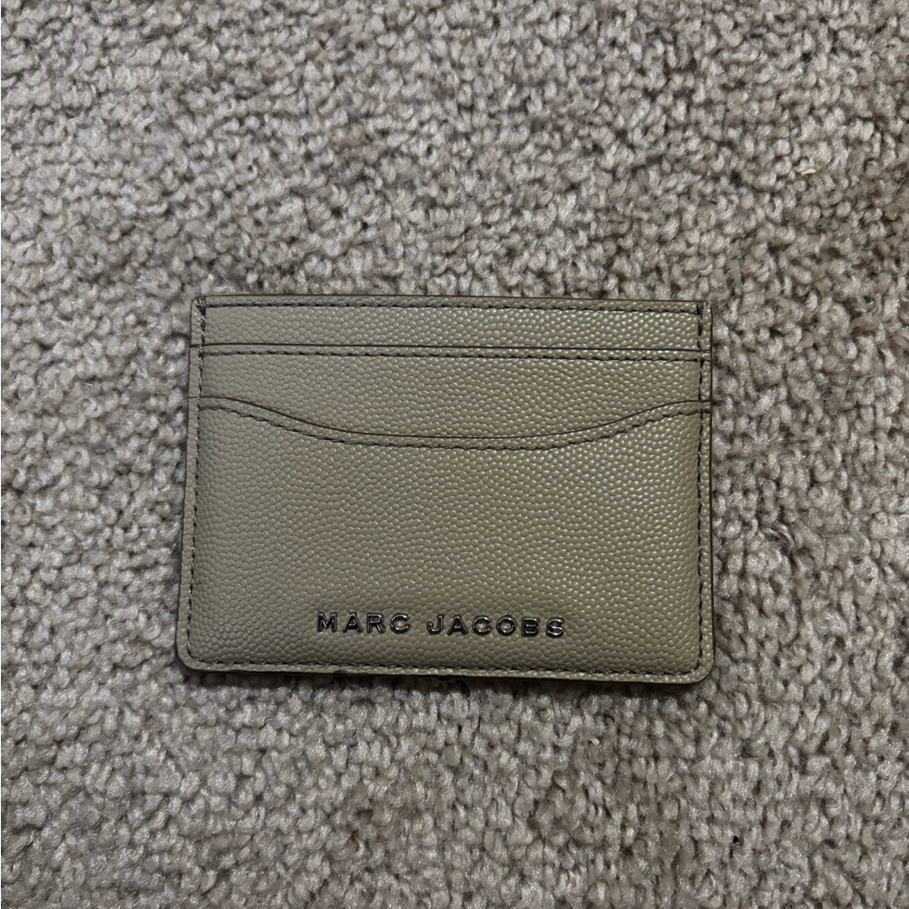 Marc Jacobs Sage Green Card Holder